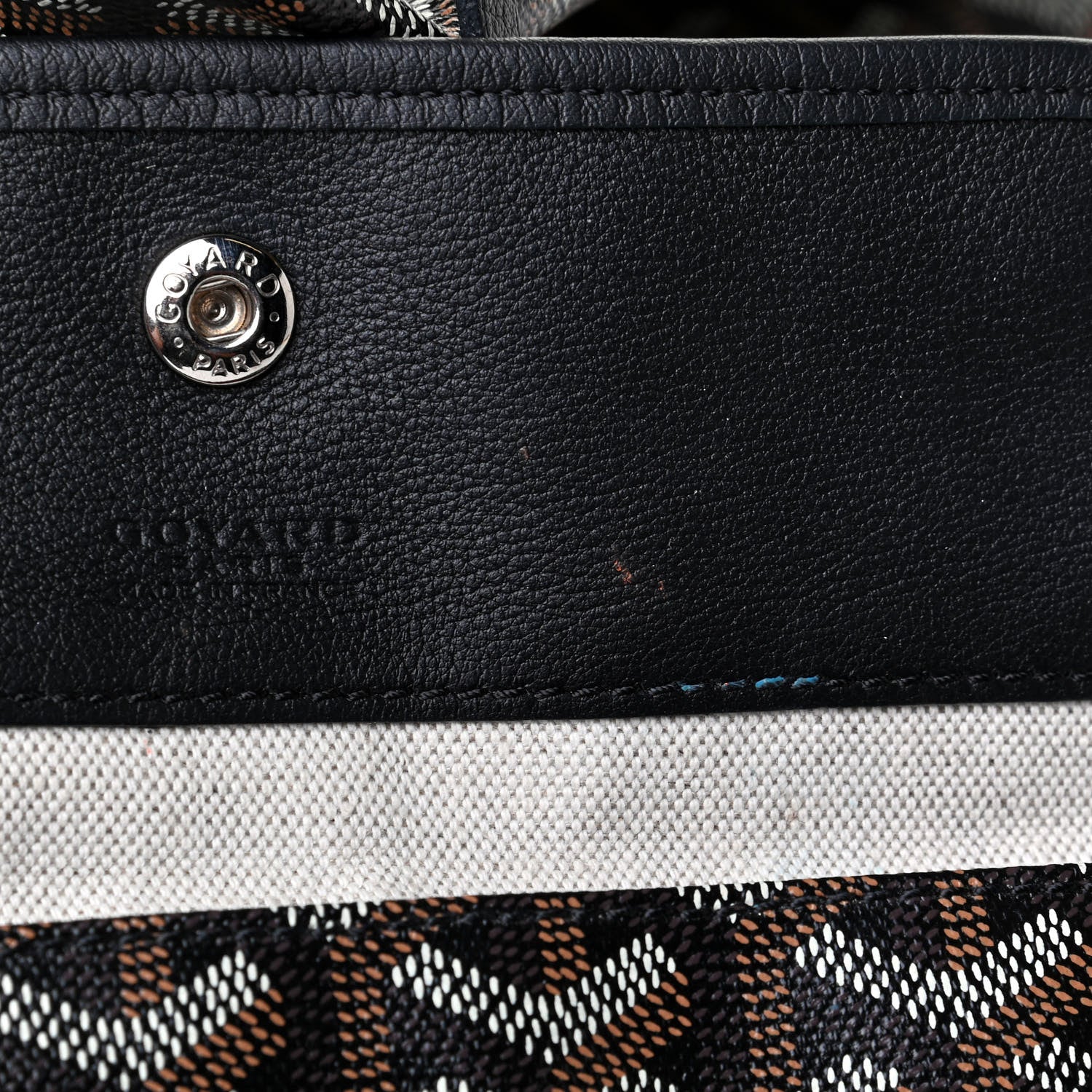 Goyard Goyardine Saint Louis PM Black 5 of 7