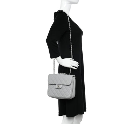 Chanel Caviar Quilted Medium Urban Companion Flap Grey 2 of 13