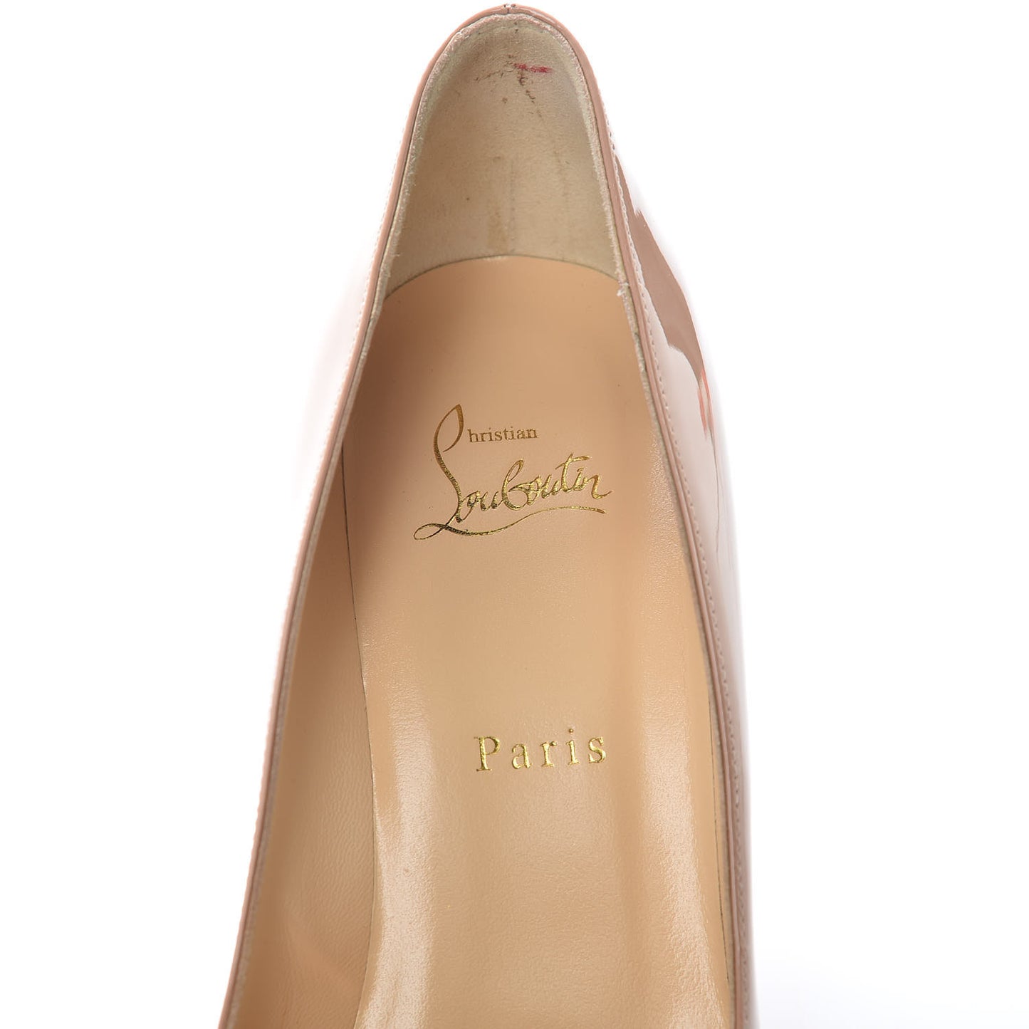 Patent Pigalle Follies 85 Pumps 40.5 Nude