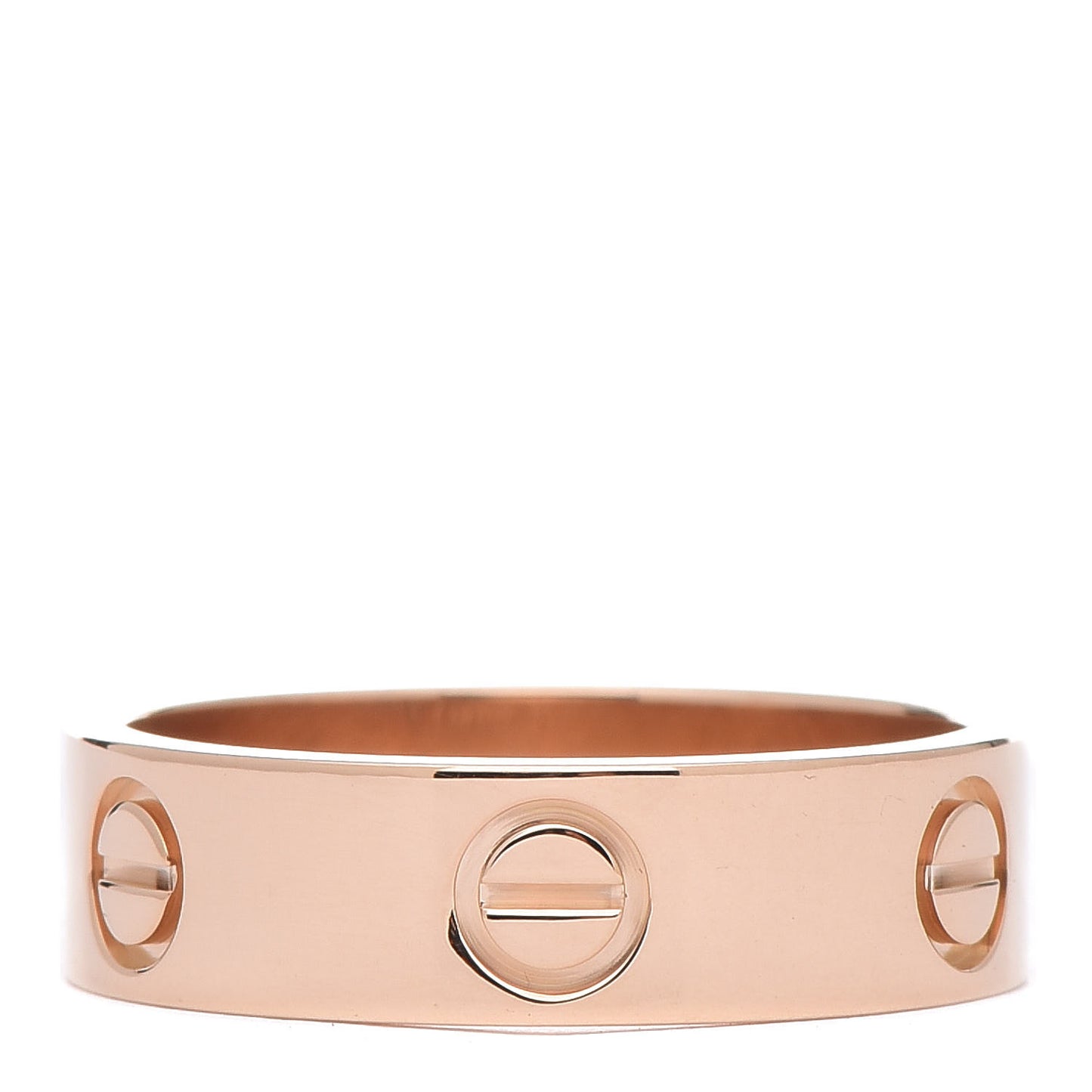 18K Yellow Gold 5.5mm LOVE Ring 55 7.25