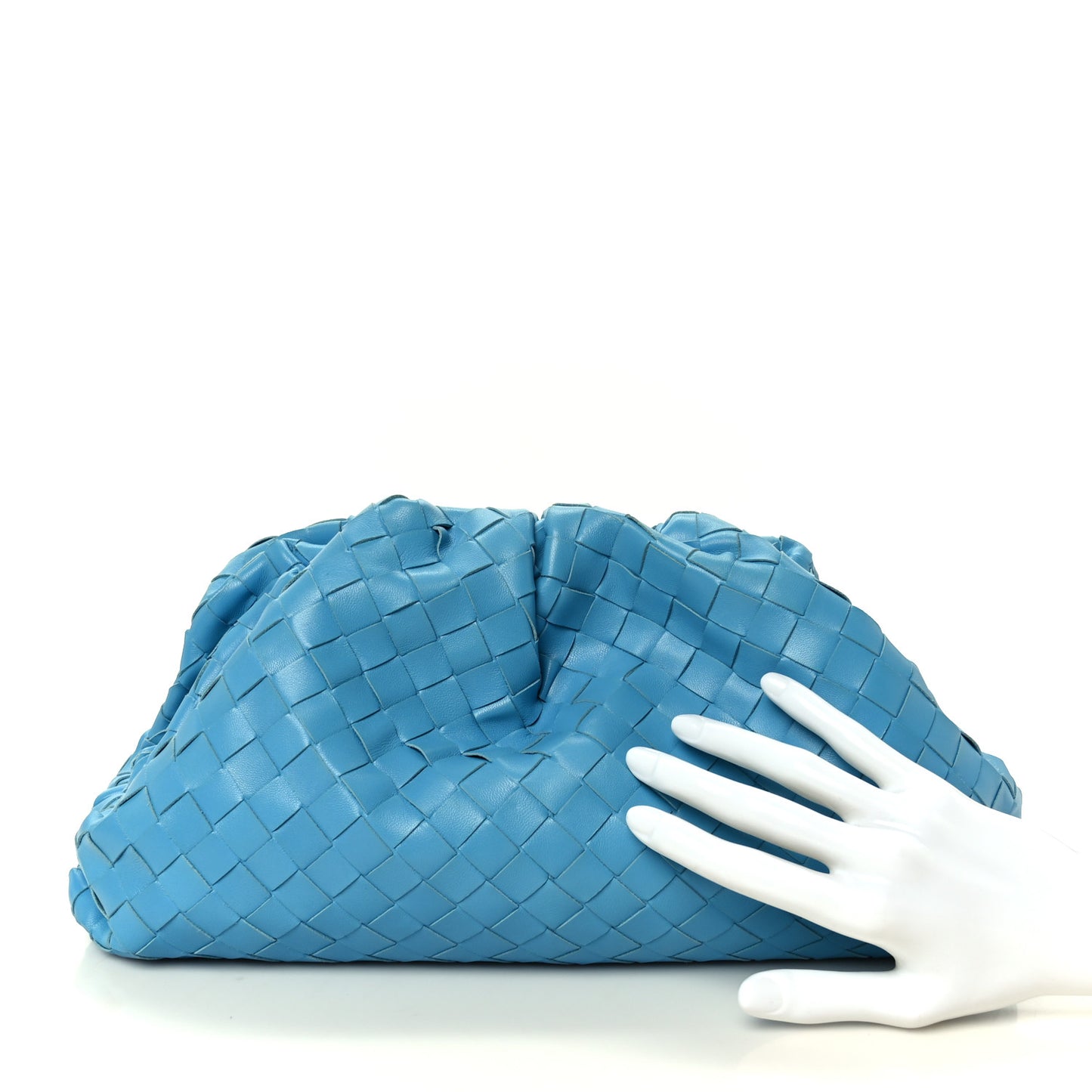 Nappa Maxi Intrecciato The Pouch Oversized Clutch Swimming Pool