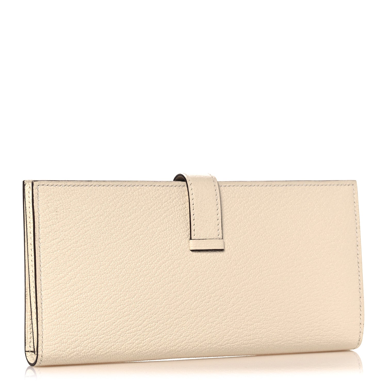 Hermes Chevre Mysore Bearn Gusset Wallet Nata 3 of 10