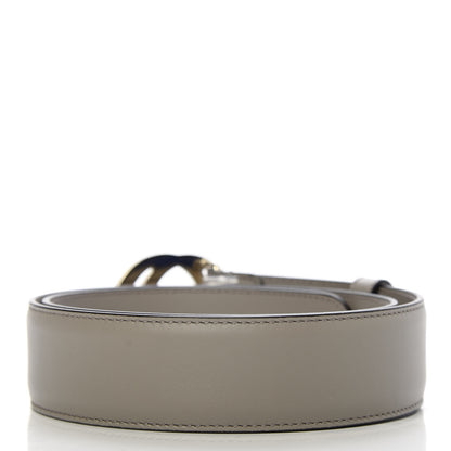 Gucci Moon Calfskin Interlocking G 37mm Belt 75 30 Storm Grey 2 of 4