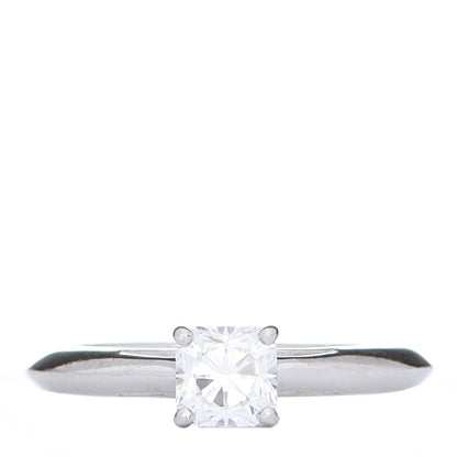Tiffany Platinum Diamond .54ct Solitaire Lucida Engagement Ring 47 4 1 of 4
