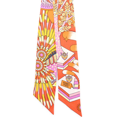 Hermes Silk La Source de Pegase Twilly 2 of 4