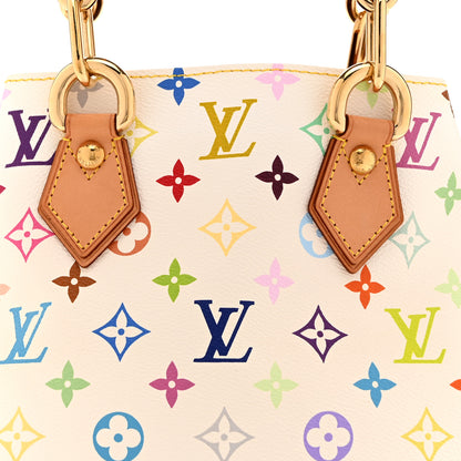 Louis Vuitton Monogram Multicolor Audra White 8 of 10