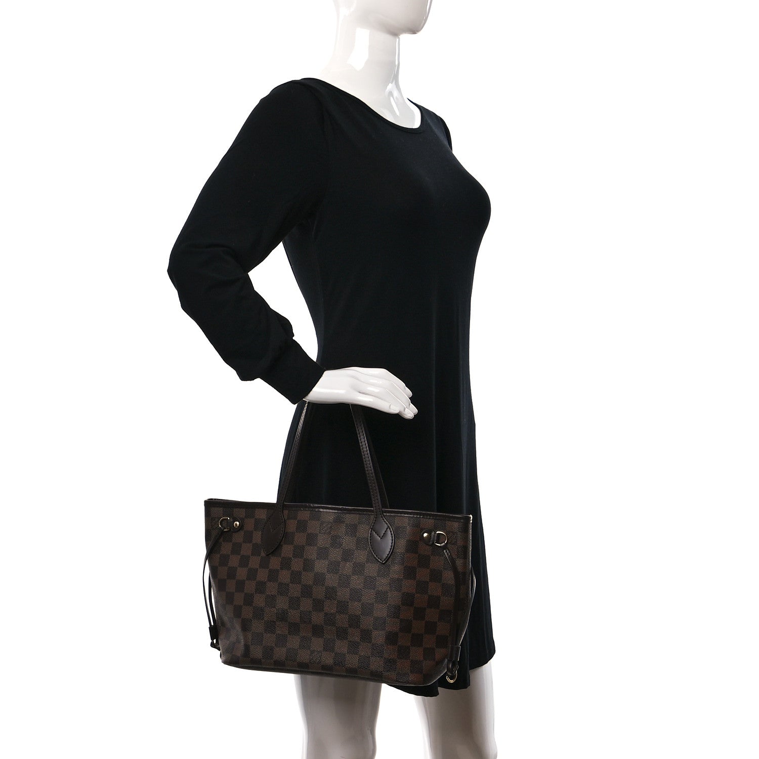 Louis Vuitton Damier Ebene Neo Neverfull PM 2 of 8