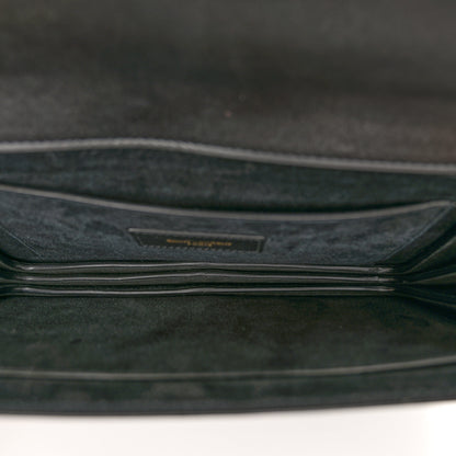 Saint Laurent Calfskin Monogram Small Dylan Shoulder Bag Black 5 of 10