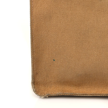 Chanel Canvas CC Logo Shopping Tote Beige 15 of 17