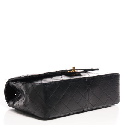 Chanel Lambskin Medium Single Flap w Wallet Black 4 of 12