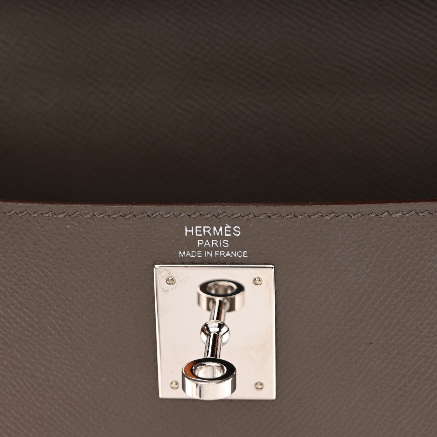 Hermes Epsom Kelly Sellier 28 Etain 6 of 11