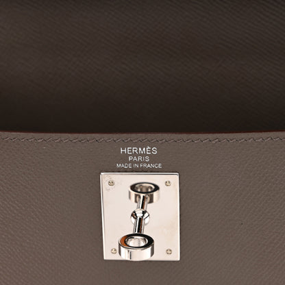 Hermes Epsom Kelly Sellier 28 Etain 6 of 11