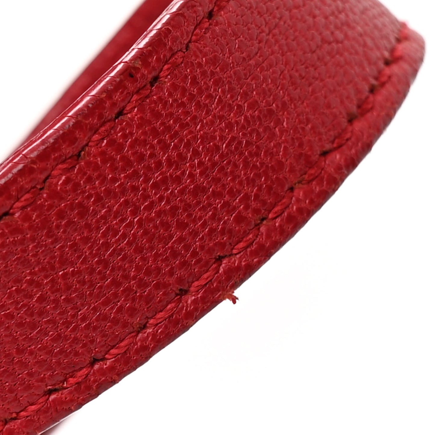 Sheepskin Small Cabas ChYc Rouge Orient