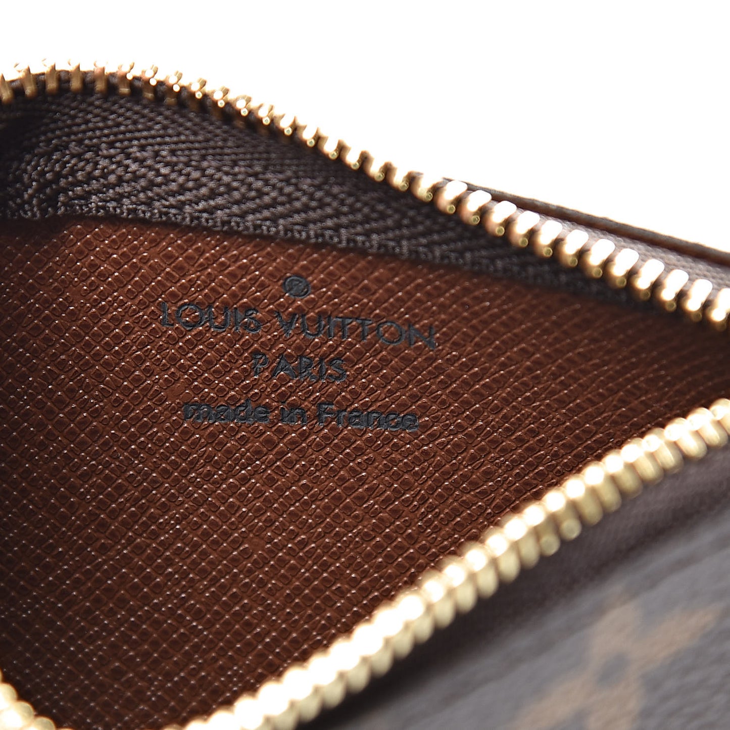 Monogram Key Pouch