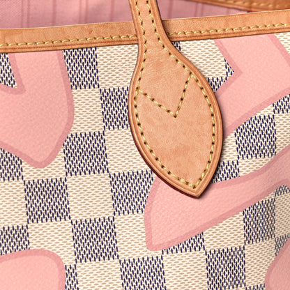 Louis Vuitton Damier Azur Tahitienne Neverfull MM 16 of 17