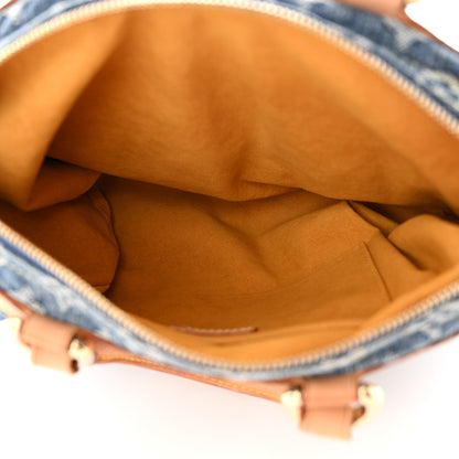 Louis Vuitton Monogram Denim Neo Speedy Blue 5 of 14