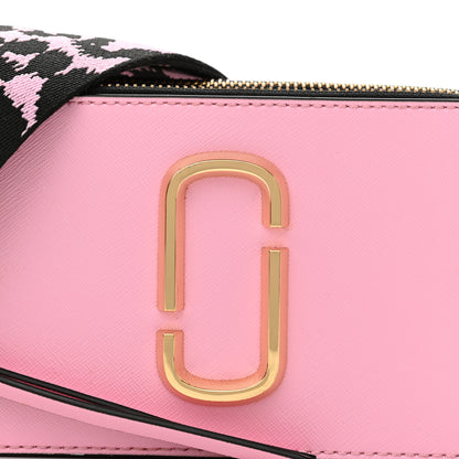 Marc Jacobs Saffiano Small Snapshot Camera Bag Pink Multicolor 8 of 10