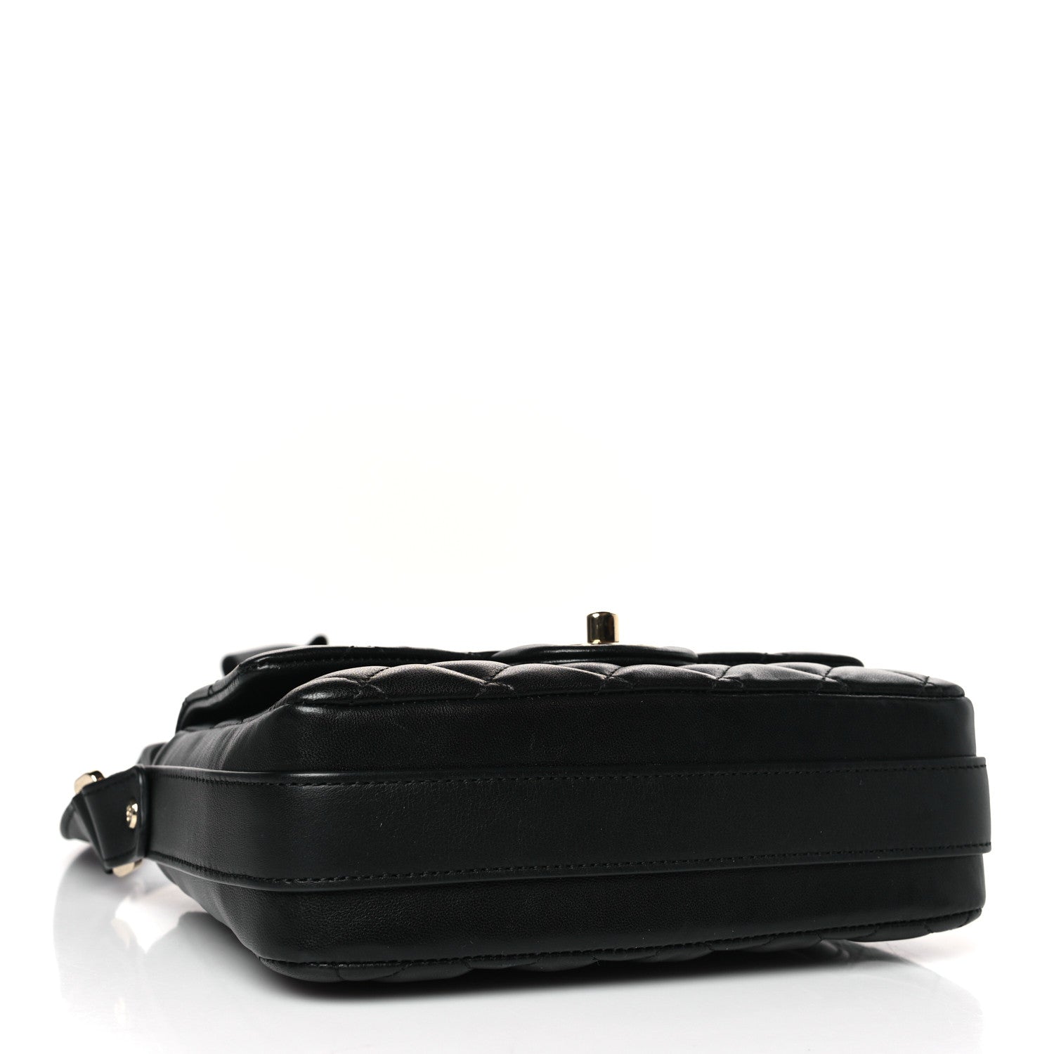 Chanel Calfskin Quilted Bolero De Chanel Flap Bag Black 4 of 8