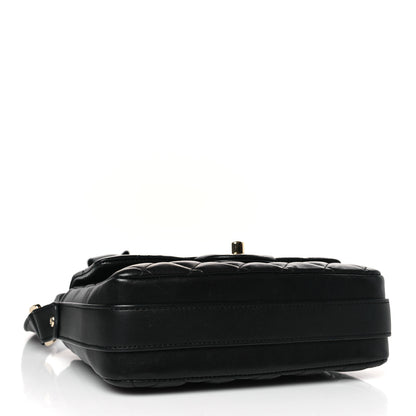 Chanel Calfskin Quilted Bolero De Chanel Flap Bag Black 4 of 8