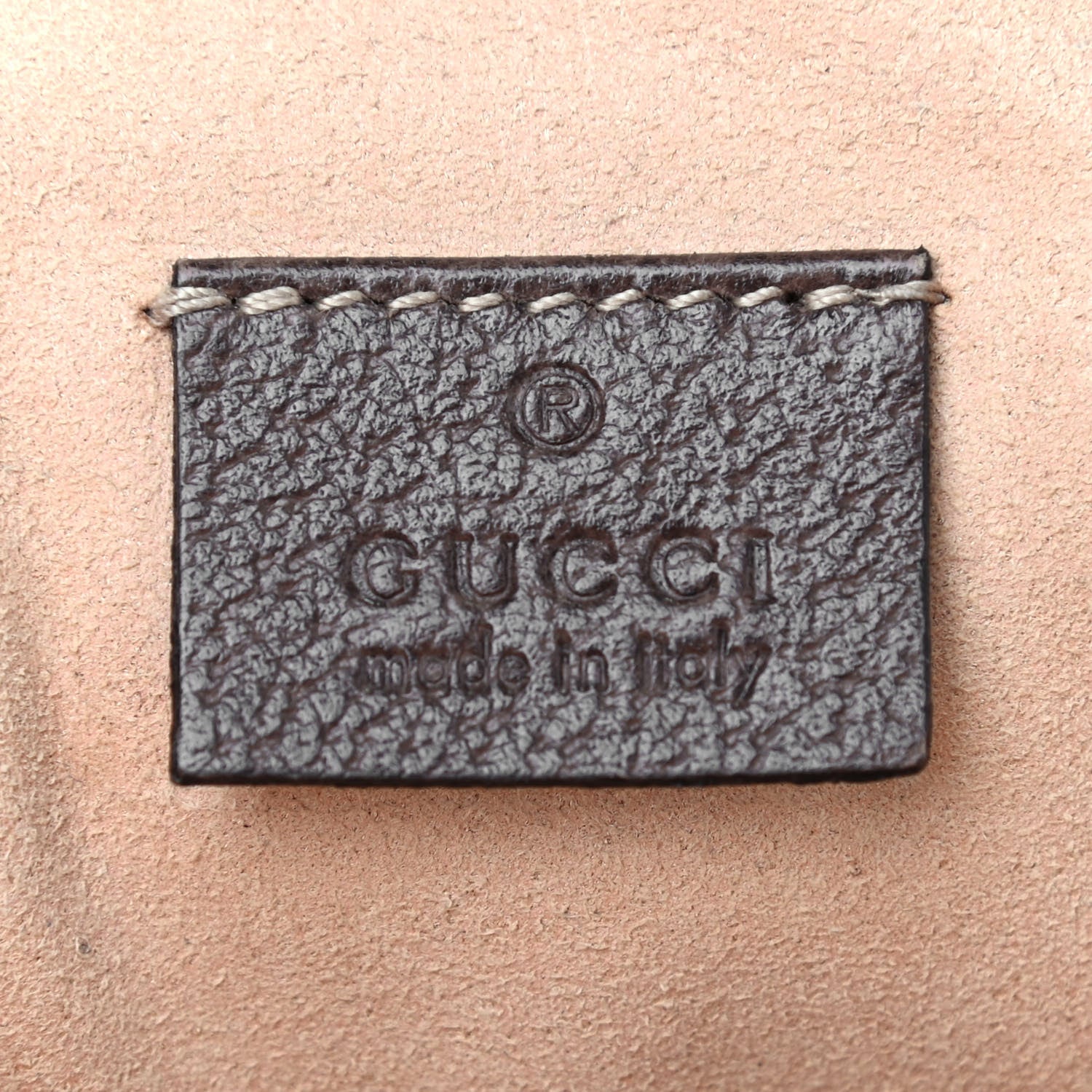 Gucci GG Supreme Monogram Large Ophidia Pouch Clutch Brown 6 of 7