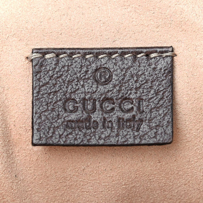 Gucci GG Supreme Monogram Large Ophidia Pouch Clutch Brown 6 of 7