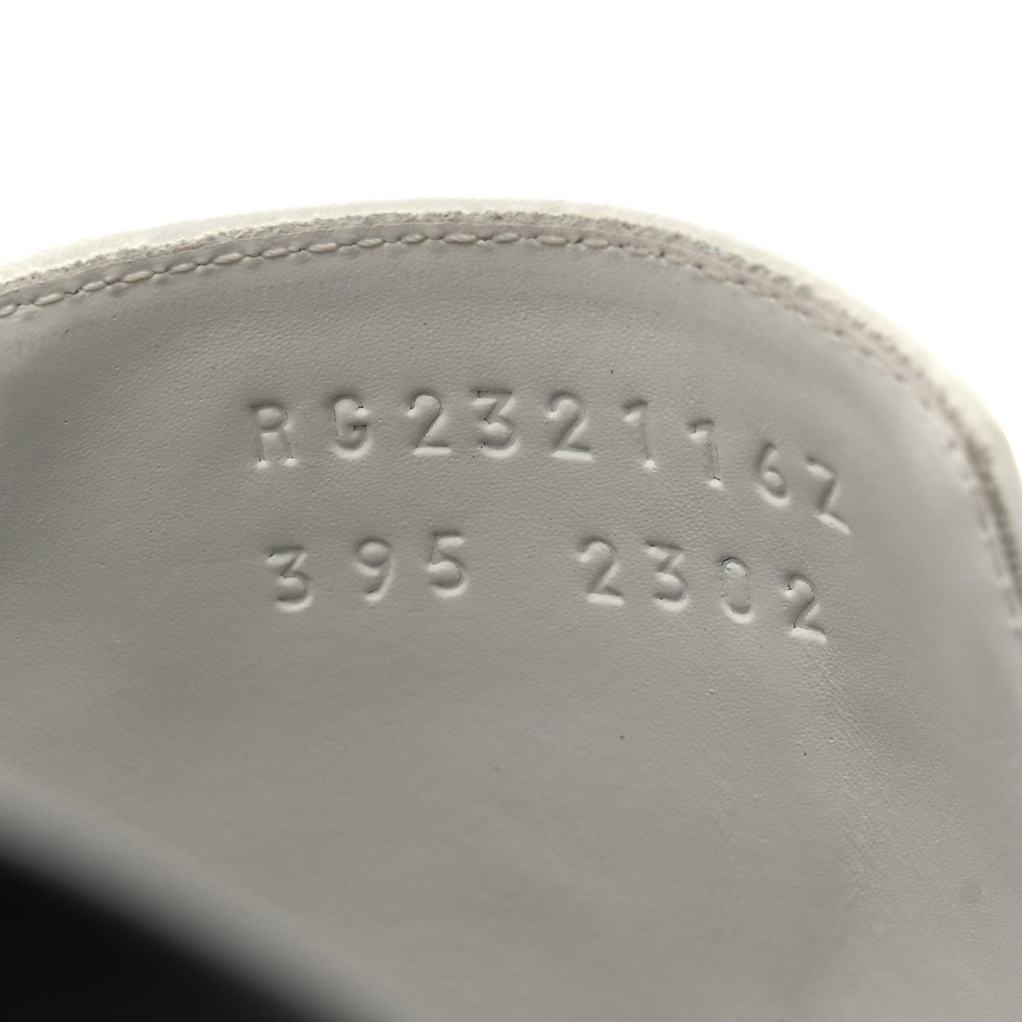 Calfskin Womens Empire Sandals 39.5 White
