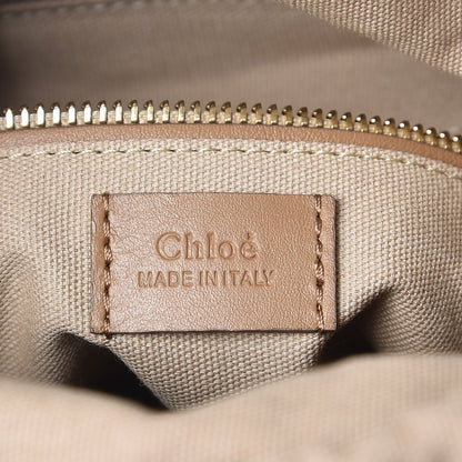 Chloe Smooth Calfskin Small Roy Bucket Bag Nut 9 of 12
