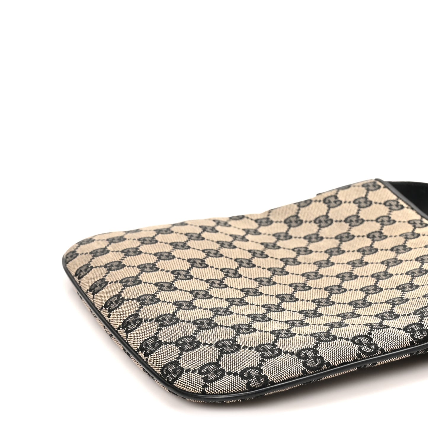 GG Monogram Messenger Bag Black