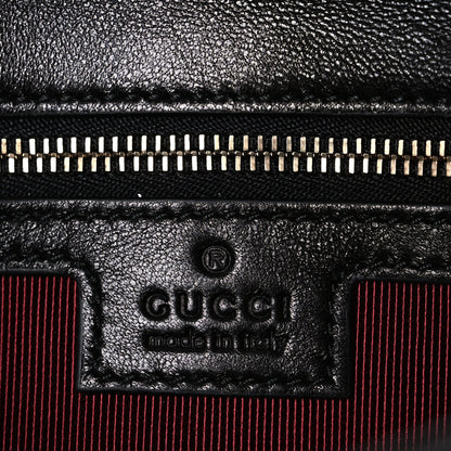 Gucci Lambskin Matelasse Medium GG Marmont Shoulder Bag Black 5 of 10
