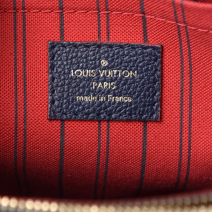 Louis Vuitton Empreinte Montaigne MM Marine Rouge 6 of 12