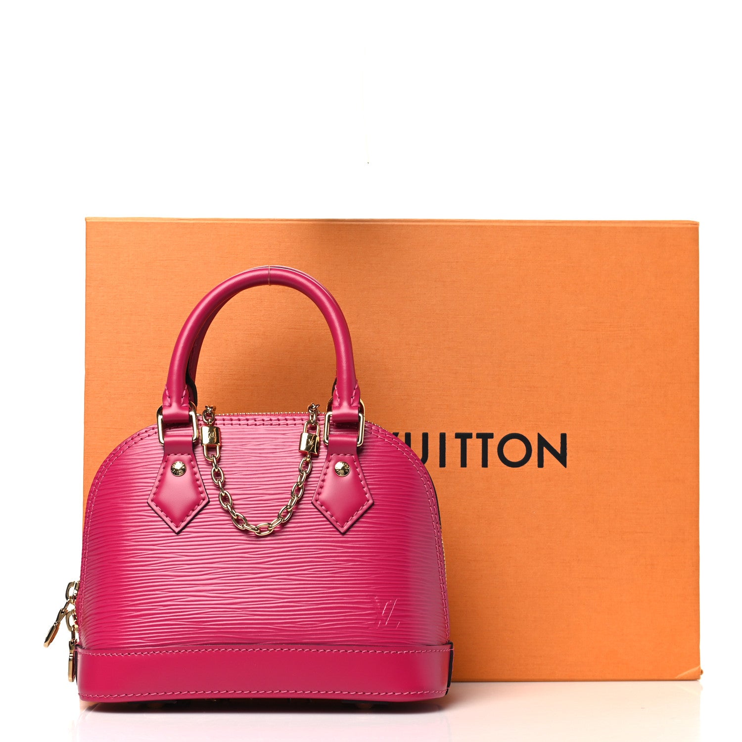 Louis Vuitton Epi LV & I Alma Mini Agathe Pink 10 of 10
