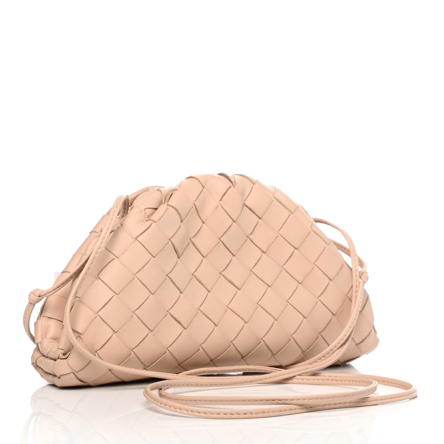 Nappa Intrecciato The Mini Pouch Sandalwood