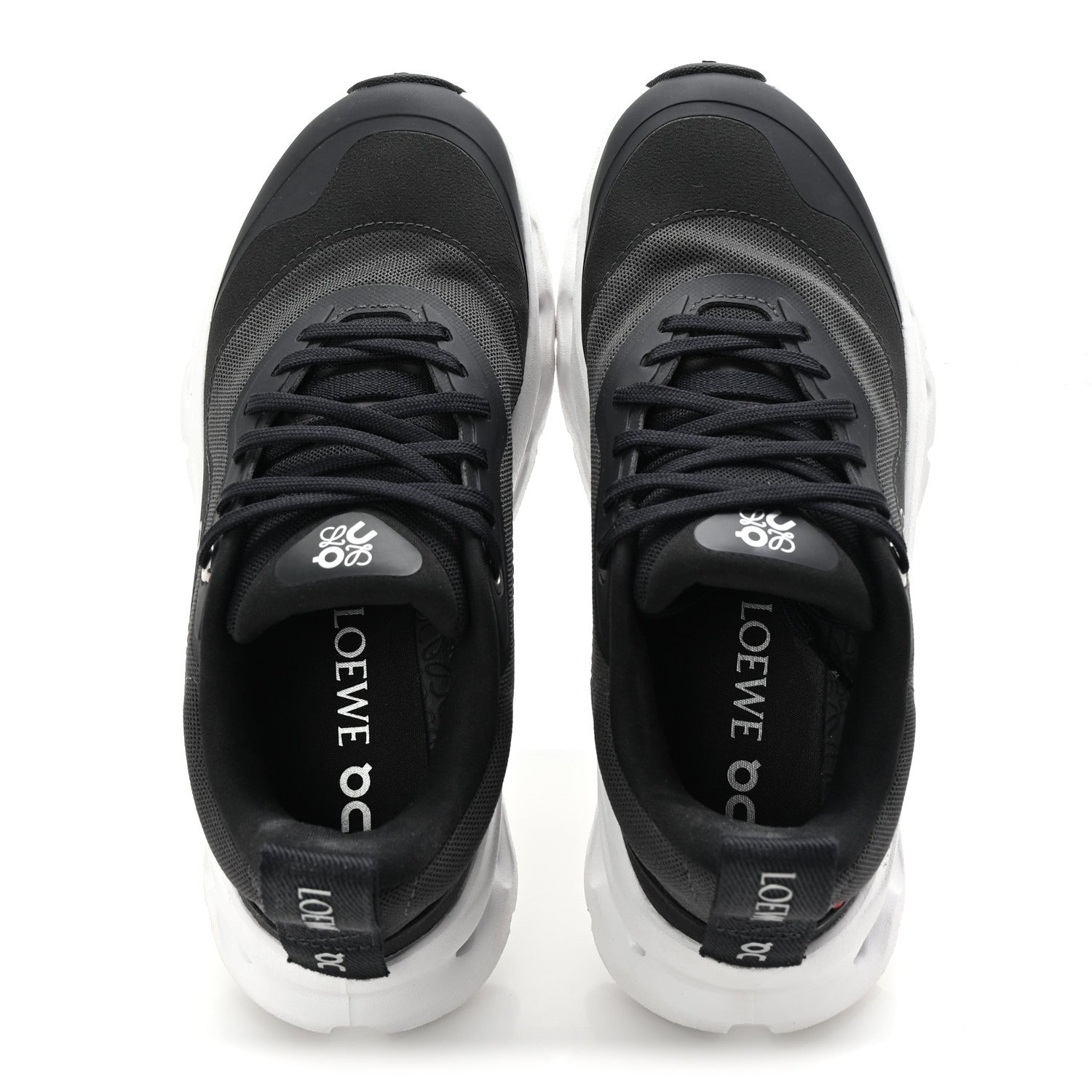 Loewe X ON Recycled Polyester Womens Cloudtilt 2.0 Sneakers 37 Black 2 of 10