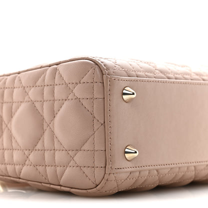 Christian Dior Lambskin Cannage Small My ABCDior Lady Dior Blush 9 of 13
