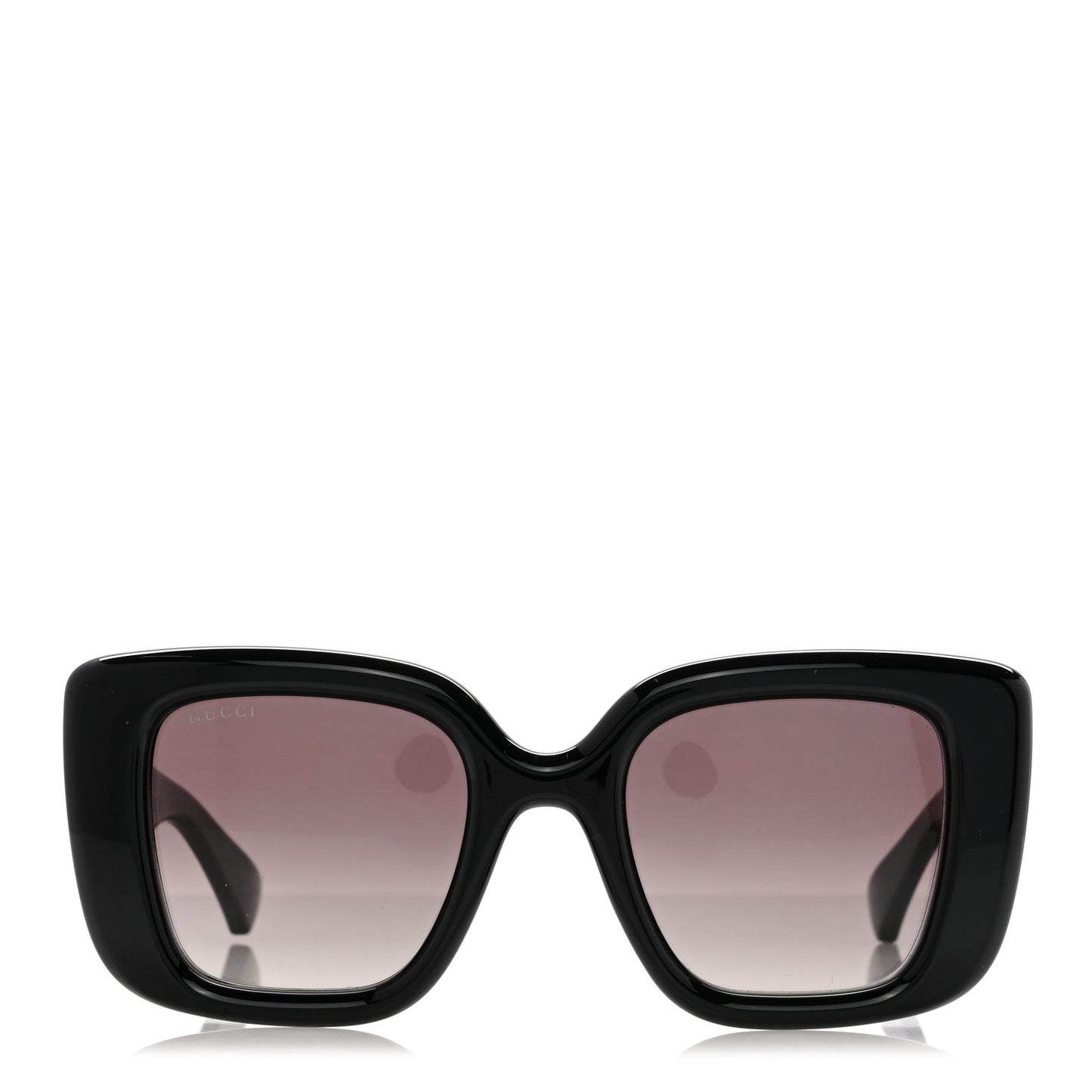 Acetate Square GG Marmont Logo Sunglasses GG1975S Black