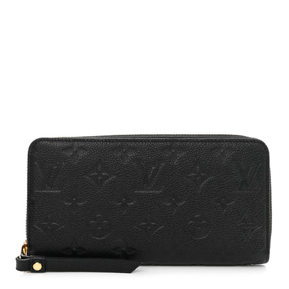Louis Vuitton Empreinte Zippy Wallet Black 1 of 7