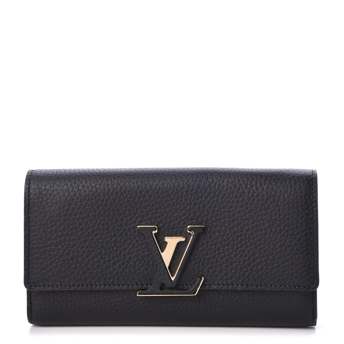 Taurillon Capucines Wallet Black