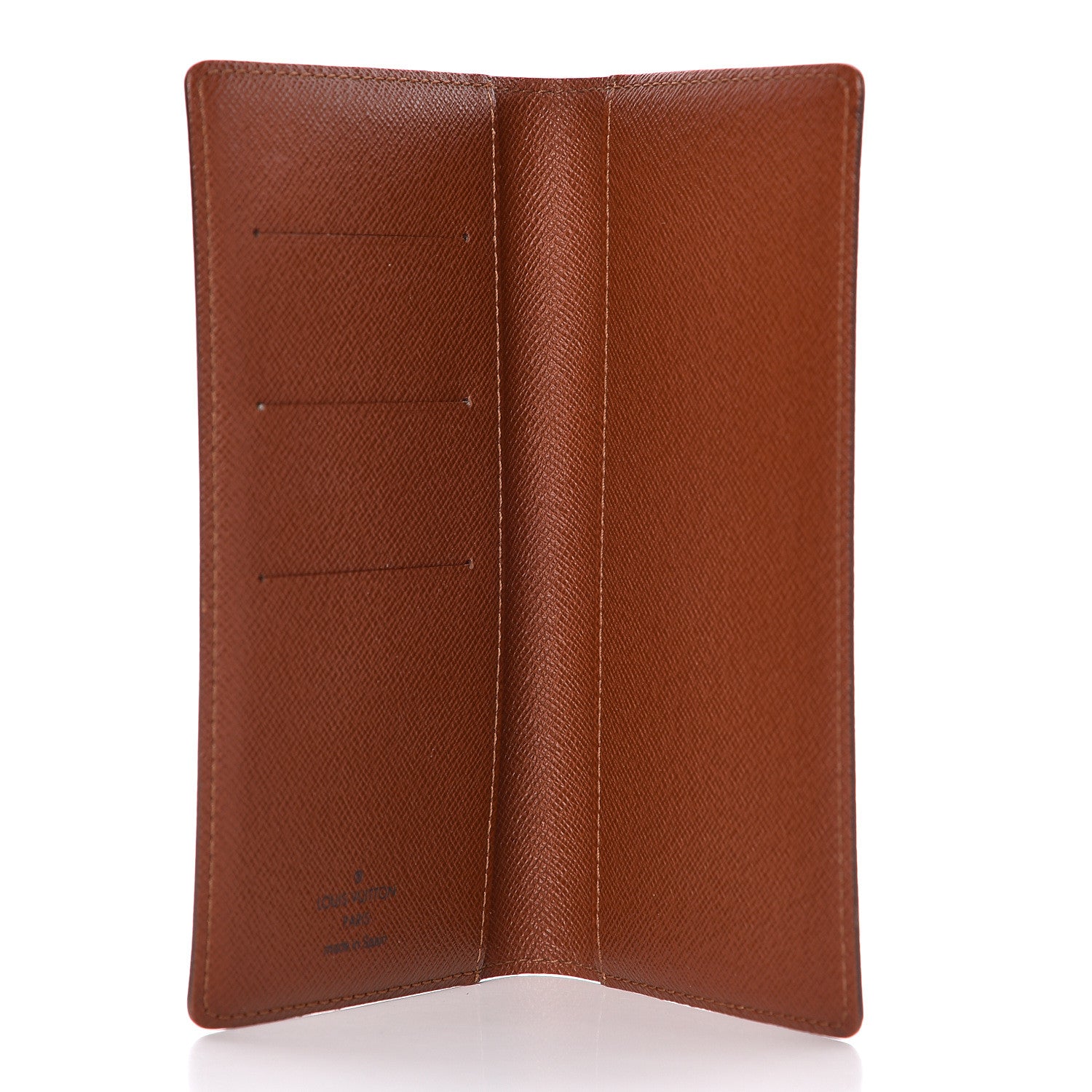 Louis Vuitton Monogram Checkbook Holder Case Wallet 5 of 10