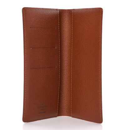 Louis Vuitton Monogram Checkbook Holder Case Wallet 5 of 10