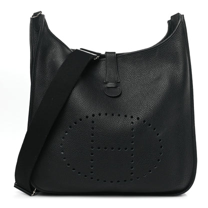 Hermes Togo Evelyne III TGM Black 1 of 9