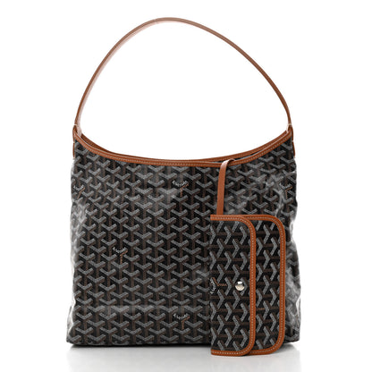 Goyard Goyardine Boheme Hobo Black Gold 3 of 12