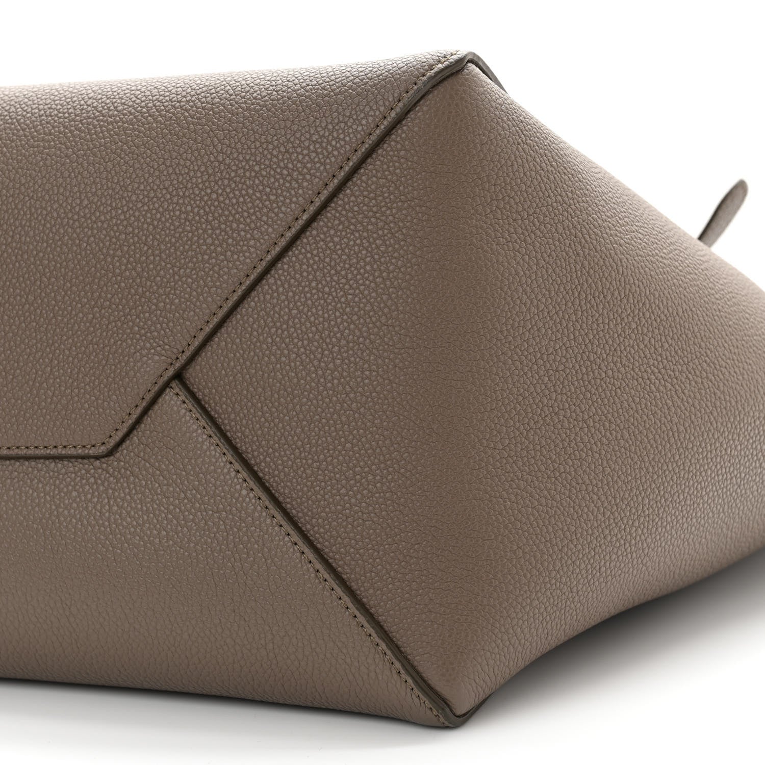 Celine Soft Grained Calfskin Small Belt Cabas Phantom Taupe 10 of 11