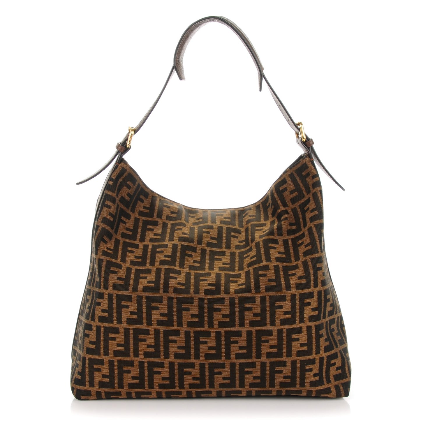 Zucca Vitello Artic Large Hobo Tobacco Castagna