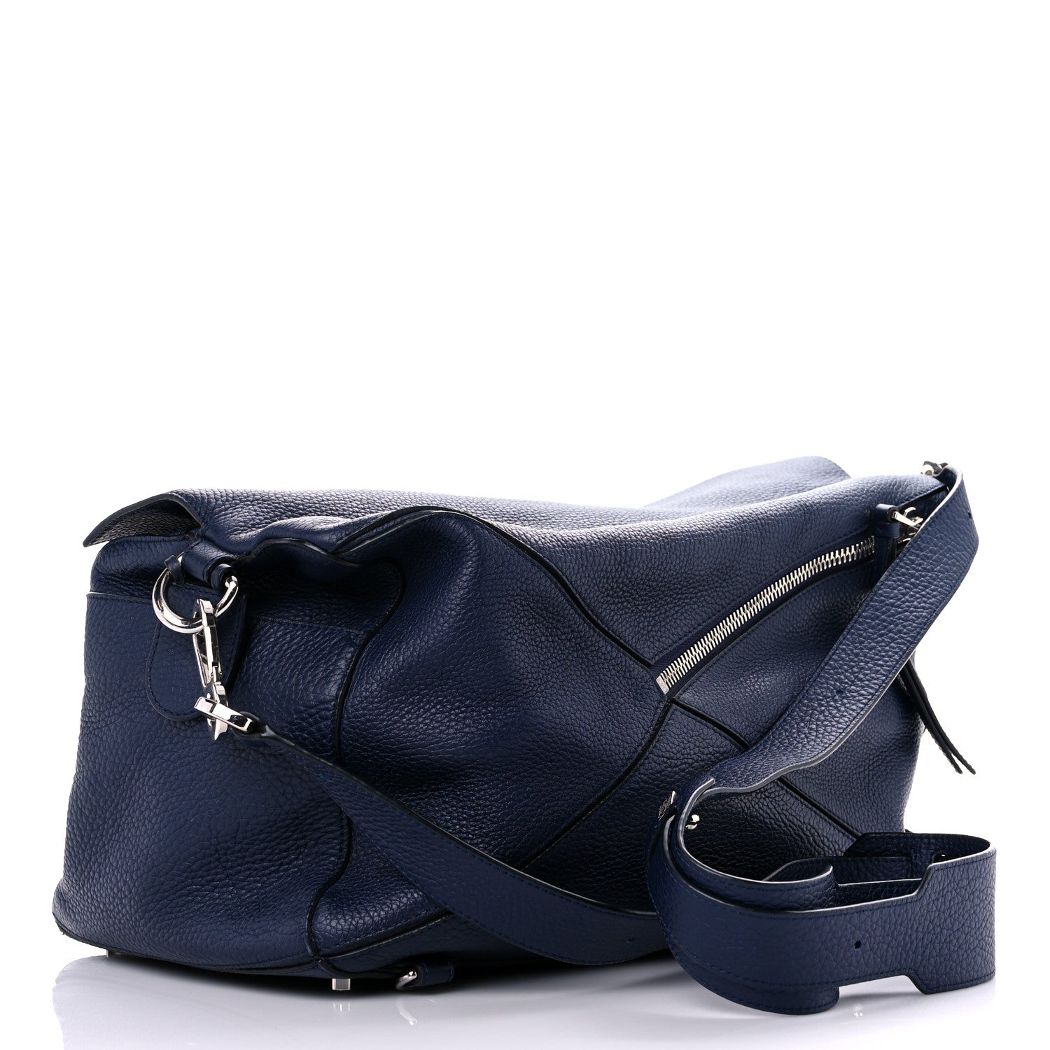 Loewe Calfskin XL Puzzle Bag Deep Blue 3 of 16