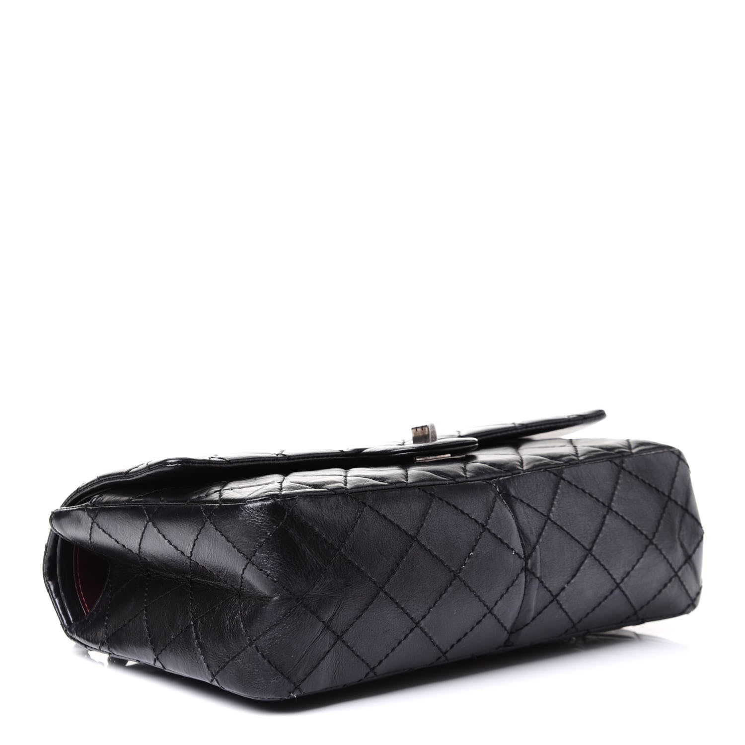 Chanel Aged Calfskin Quilted 2.55 Reissue 226 Flap Black 4 of 12