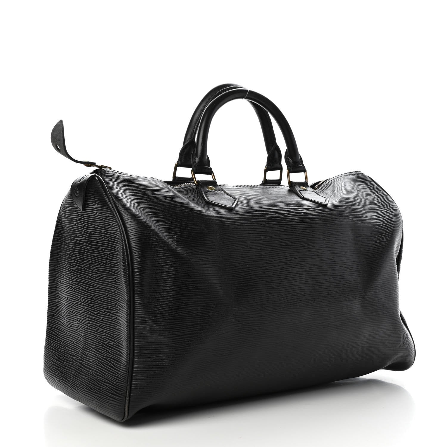 Louis Vuitton Epi Speedy 35 Black 3 of 11