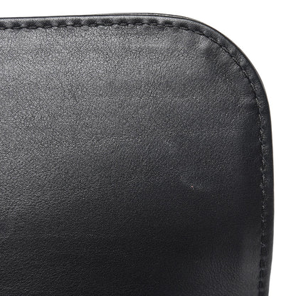 Valentino Garavani Vitello Medium Glam Lock Rockstud Flap Black 8 of 9