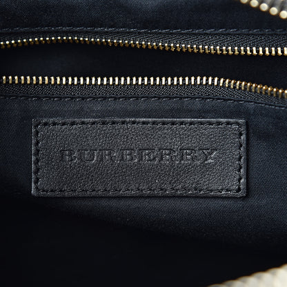 Burberry Haymarket Check Small Gladstone Black 7 of 12