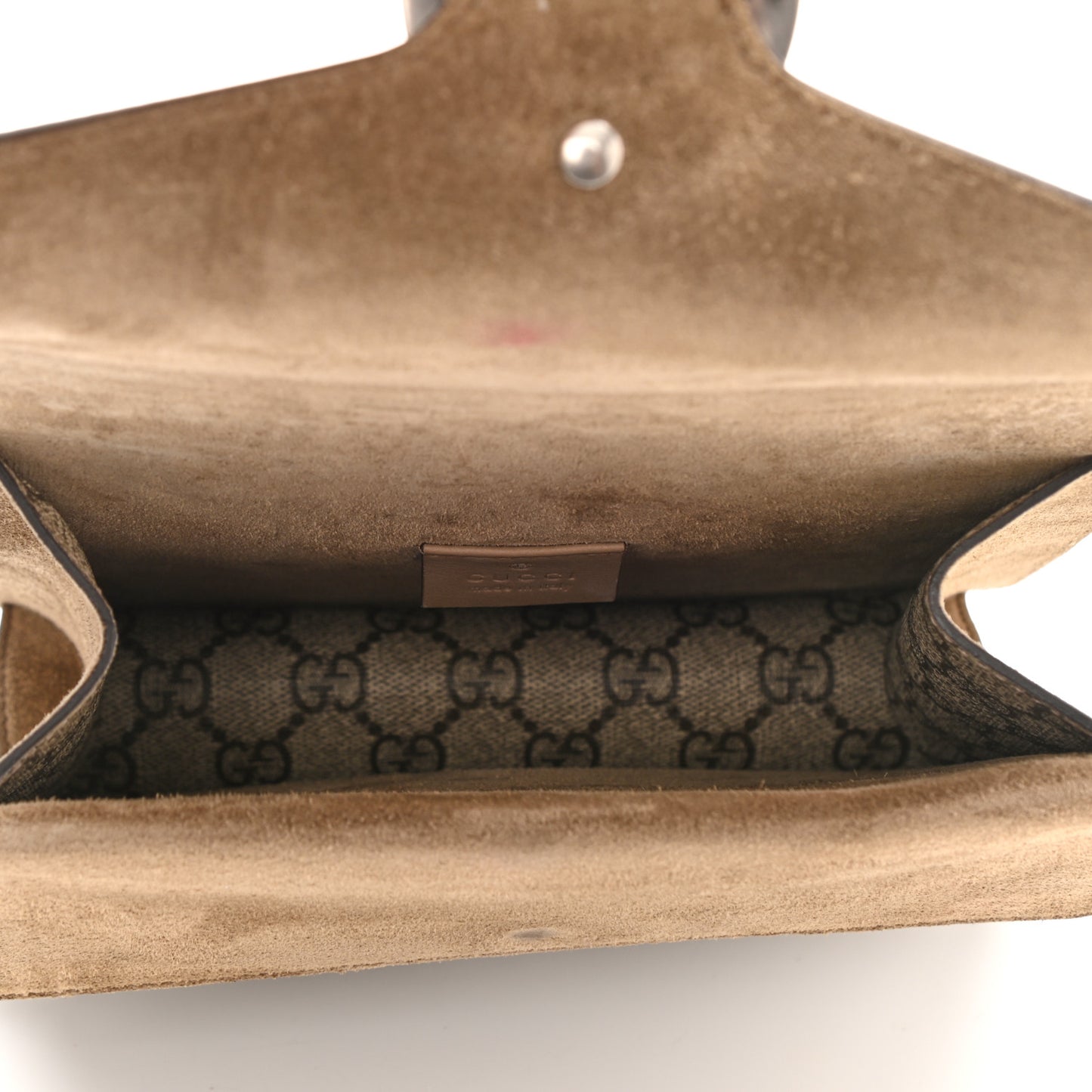 GG Supreme Monogram Mini Dionysus Shoulder Bag Taupe