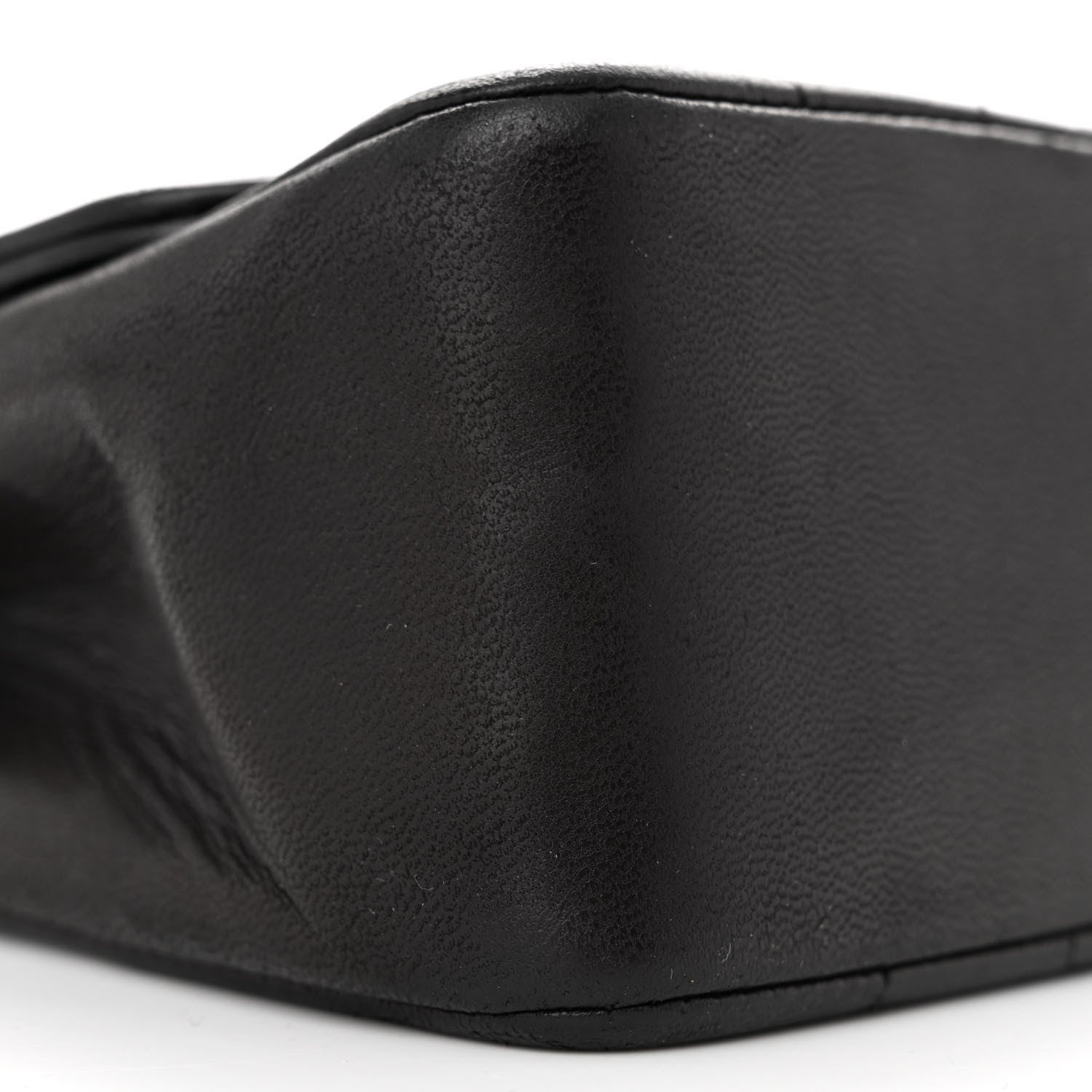 Chanel Lambskin Quilted Medium Single Flap Black 9 of 12